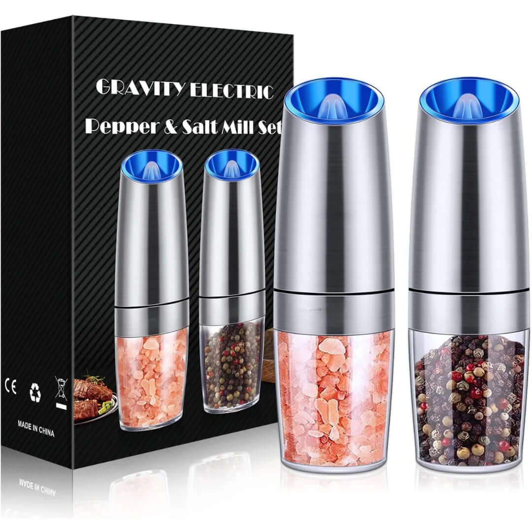 Elektrische Salz- &amp; Pfeffermühle - Wiederaufladbar