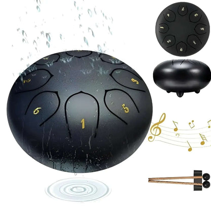 Entspannungstrommel aus Stahl - Regenklänge