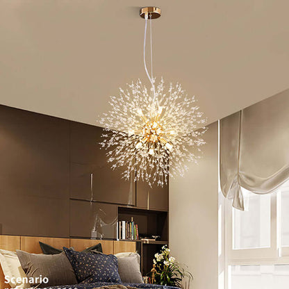 Moderne LED-Kristall-Pendelleuchte