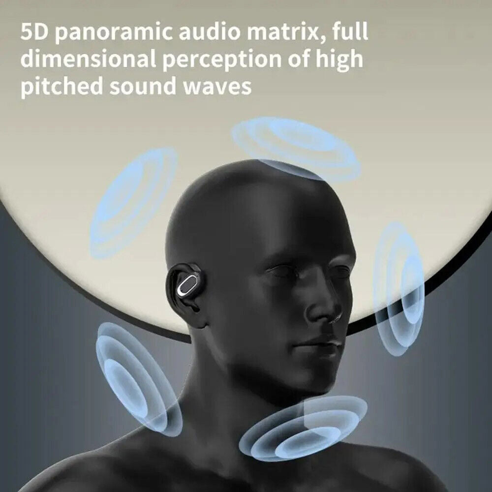 Bluetooth-Geräuschunterdrückende Ohrhörer - 5D Surround Sound Offene Ohrkopfstütze