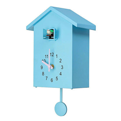 Retro Kuckucksuhr Wanduhr Batteriebetrieben