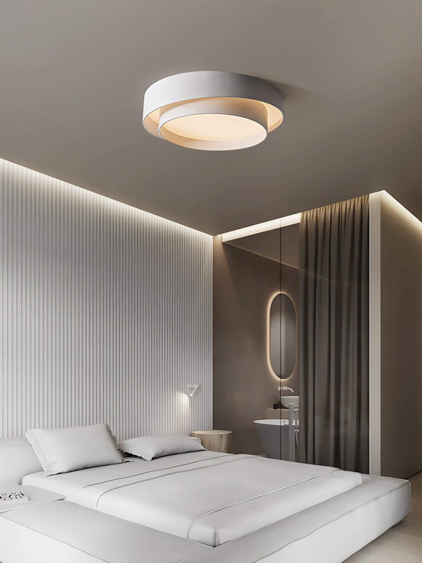 Moderne LED Deckenleuchte - rund