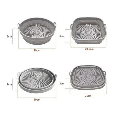 Silikonmatte Airfryer - Hitzebeständig &amp; Antihaft