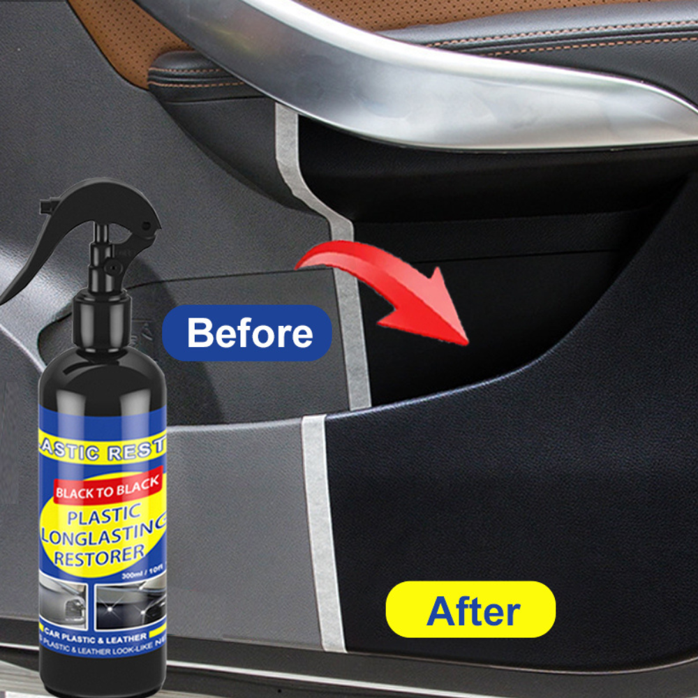 Auto Kunststoff Restaurator Zurück zu Schwarz Glanzbeschichtung Reparaturlösung