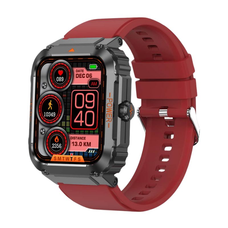 Zelara Fashion Outdoor Sports Health Smart Watch ECG/EKG Blutzucker Bluetooth Anruf 100+ Sportmodi