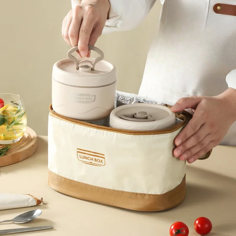 Stapelbares Isoliertes Brotdose-Set