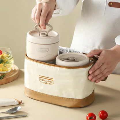 Stapelbares Isoliertes Brotdose-Set