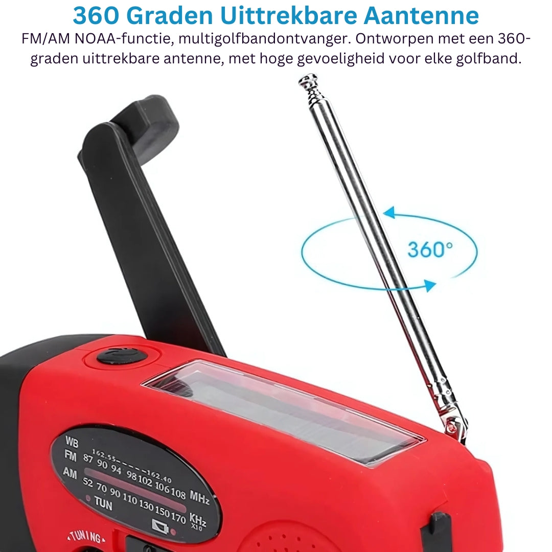 Ultimative Notfallradio mit Powerbank &amp; SOS-Funktion