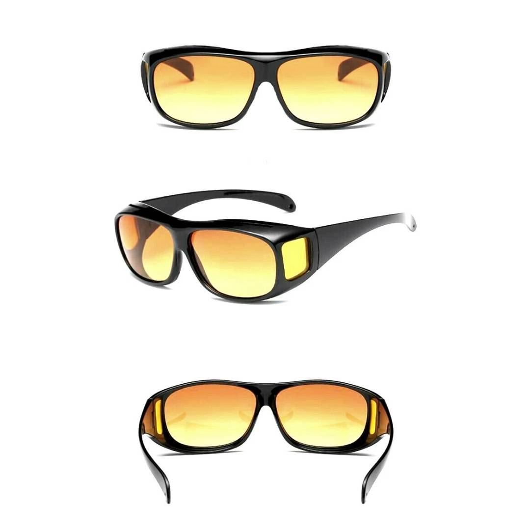 Nachtfahrklarheitsbrille - Anti-Blend UV-Schutzbrille zur Reduzierung der Augenbelastung &amp; Verbesserung der Sicht beim nächtlichen Fahren