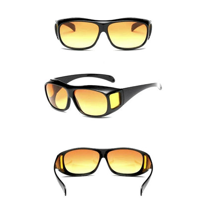 Nachtfahrklarheitsbrille - Anti-Blend UV-Schutzbrille zur Reduzierung der Augenbelastung &amp; Verbesserung der Sicht beim nächtlichen Fahren