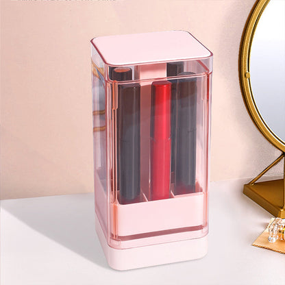 Pressendes Design - Transparente Kosmetik-Aufbewahrung mit Drehmechanismus