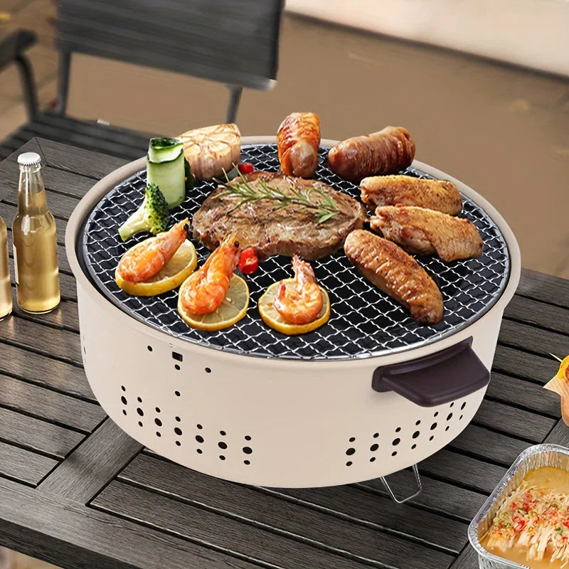 Rauchfreier Holzkohlegrill ToGo