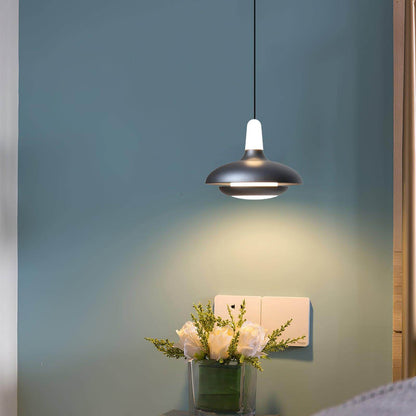 Moderne LED Pendelleuchte, Aluminium, 18cm