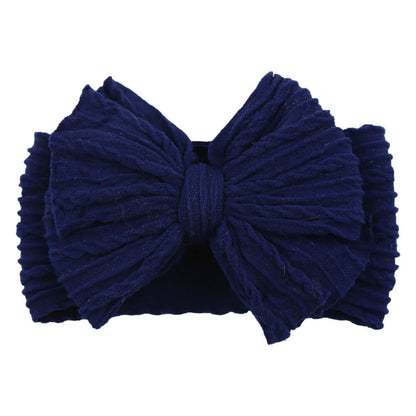 Kinder Haarband Nylon mit Schleife - Elastisch &amp; Vielseitig