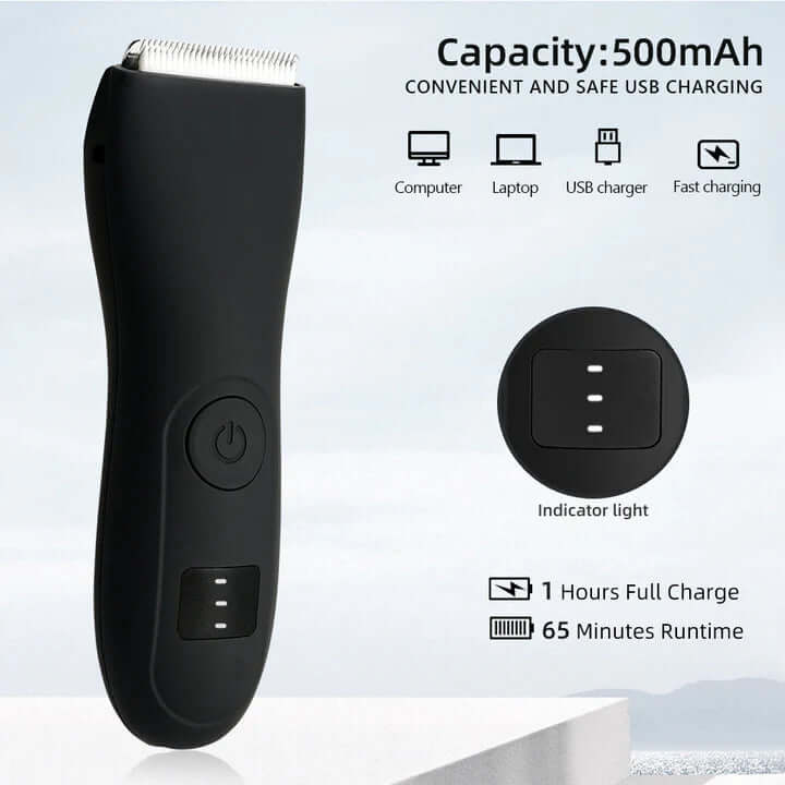 Präzisions-Körperhaarschneider - Nass &amp; Trocken Rasierer