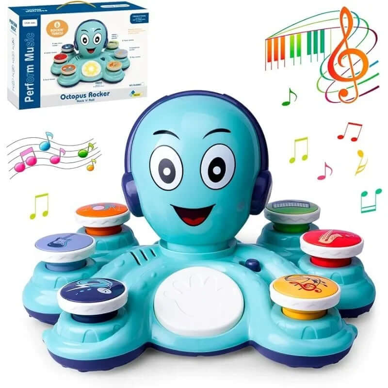 Musicalischer Oktopus für Kinder - Musik, Tanz &amp; Spaß