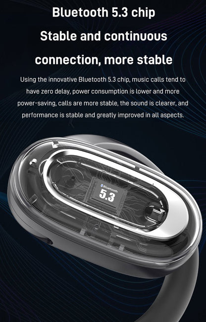 3D Surround Open OWS Bluetooth Kopfhörer mit Surround Sound &amp; Freisprechfunktion