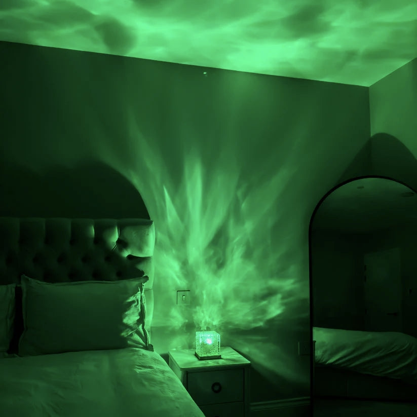 ZenGlow - Beruhigende Ozeanwellen-Lampe Für Entspannung &amp; Besseren Schlaf