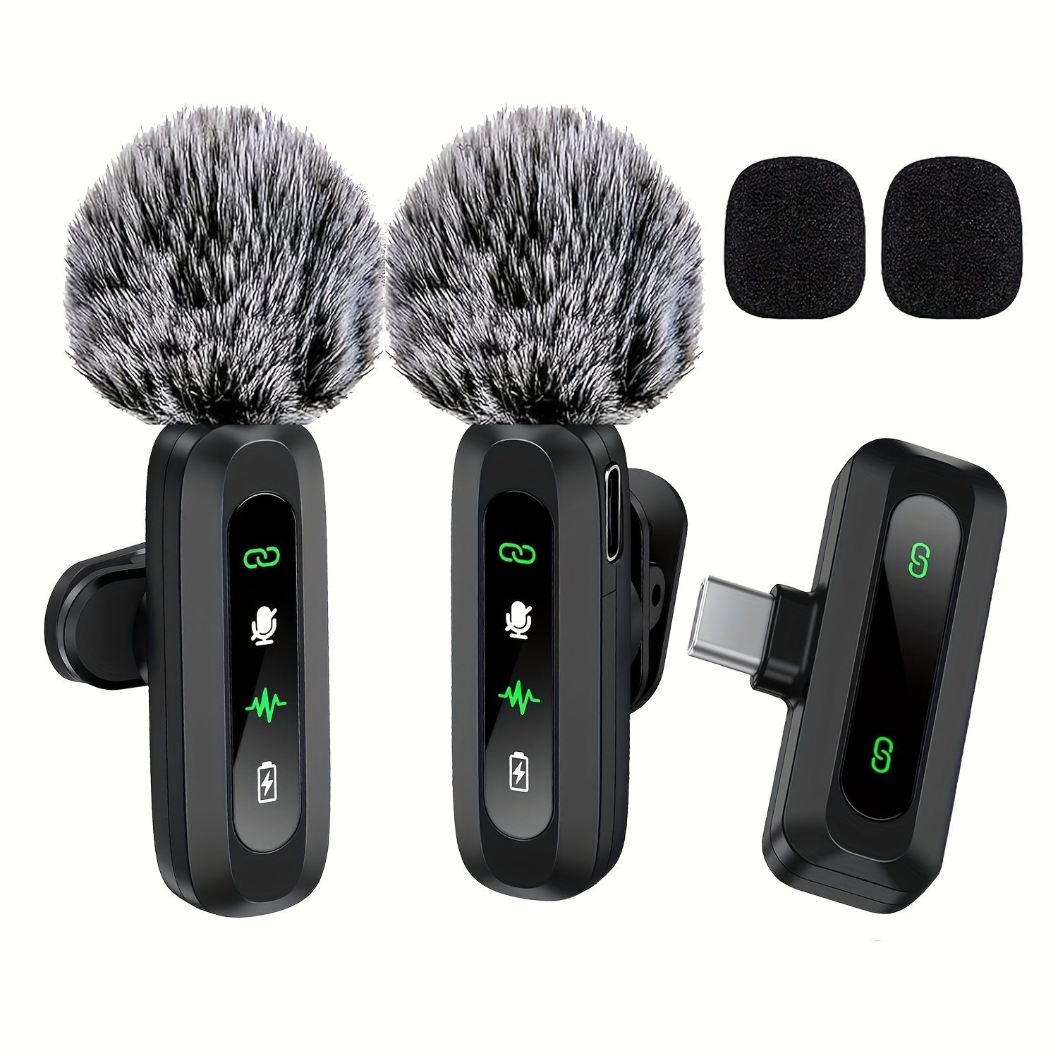 SoundClip Kabelloses Lavalier-Mikrofon - Für Smartphones und Tablets