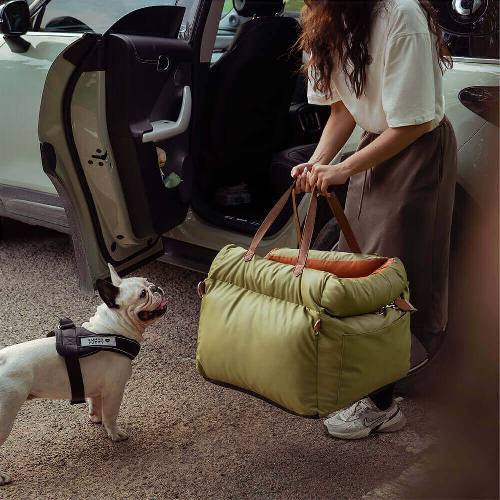 Hunde-Autositz Komfort XL - Sicher &amp; Waschbar