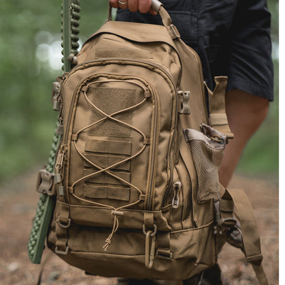 65L Taktischer Rucksack - Erweiterbarer Militär-Wander-Einsatzrucksack