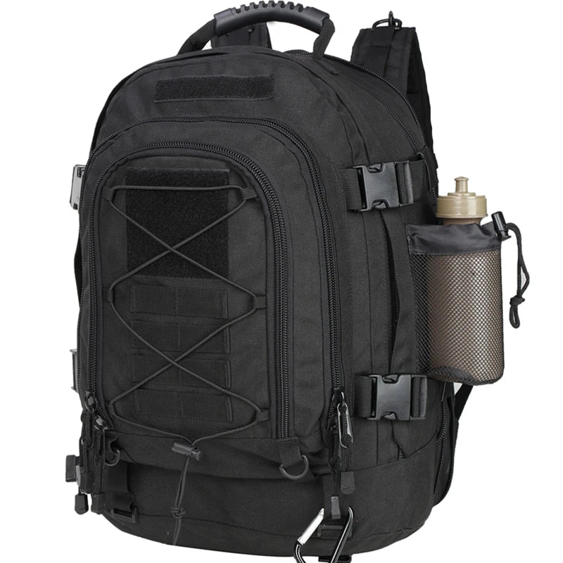 65L Taktischer Rucksack - Erweiterbarer Militär-Wander-Einsatzrucksack