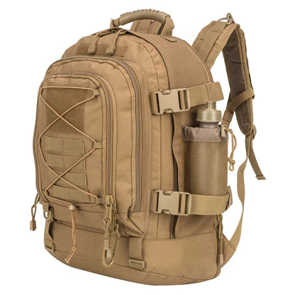 65L Taktischer Rucksack - Erweiterbarer Militär-Wander-Einsatzrucksack