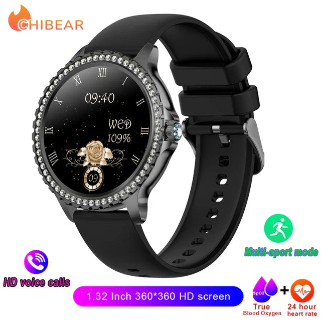 Zelara I58 Bildschirm Blut Sauerstoff Mode Damen Armband Smartwatch