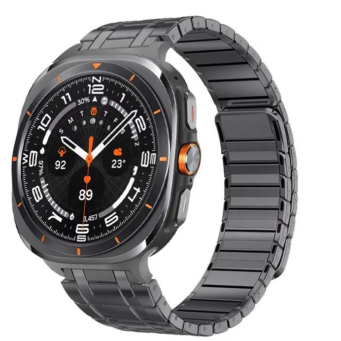 AP Frosted Edelstahl magnetisches Armband für Samsung Watch 7 Ultra
