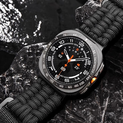 Outdoor nylon woven watch strap for Samsung Ultra Watch