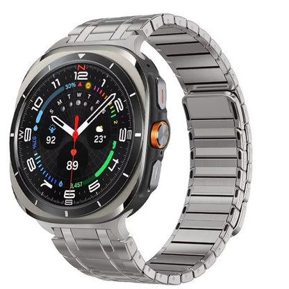 AP Frosted Edelstahl magnetisches Armband für Samsung Watch 7 Ultra