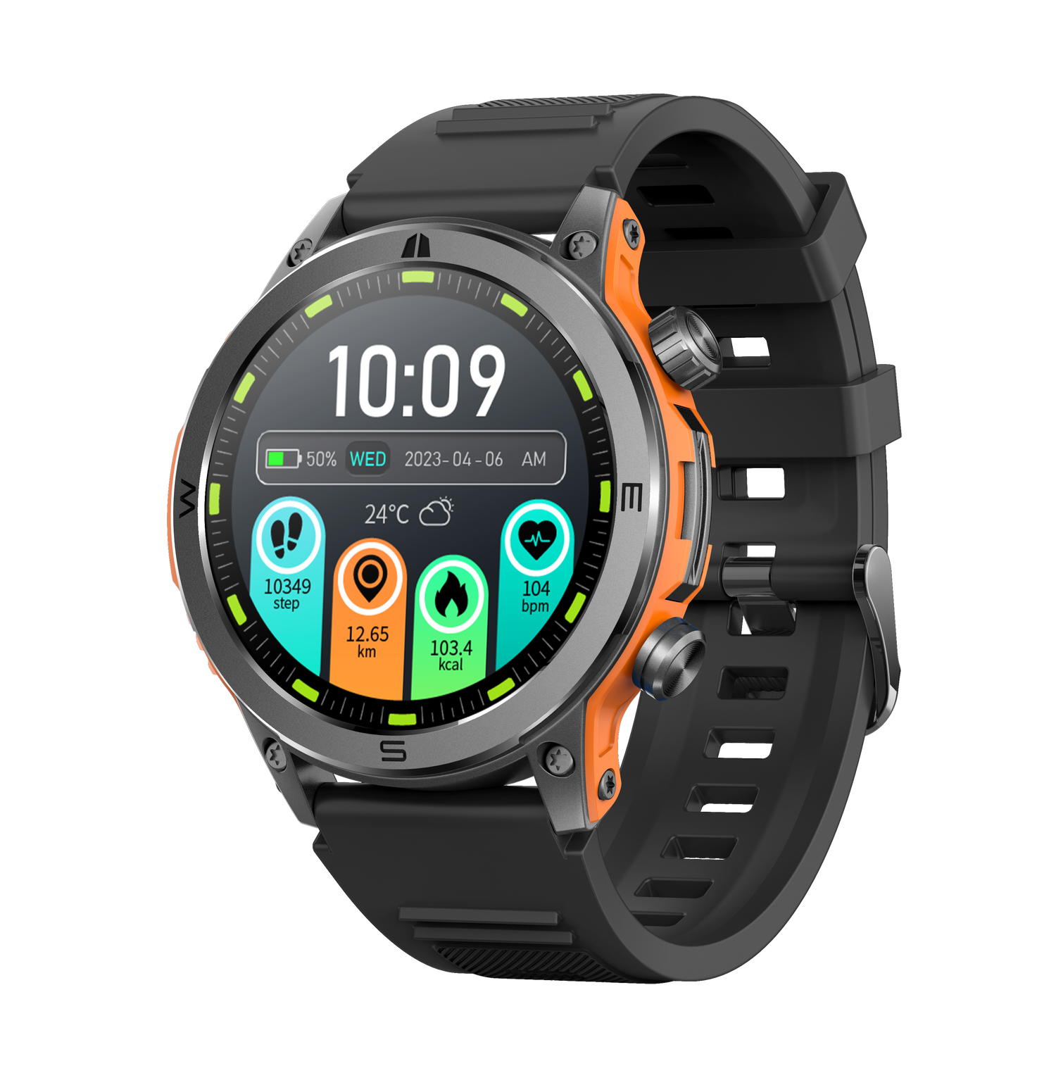 Neueste Strong Health Smartwatch mit 38% mehr Datenaccuracy