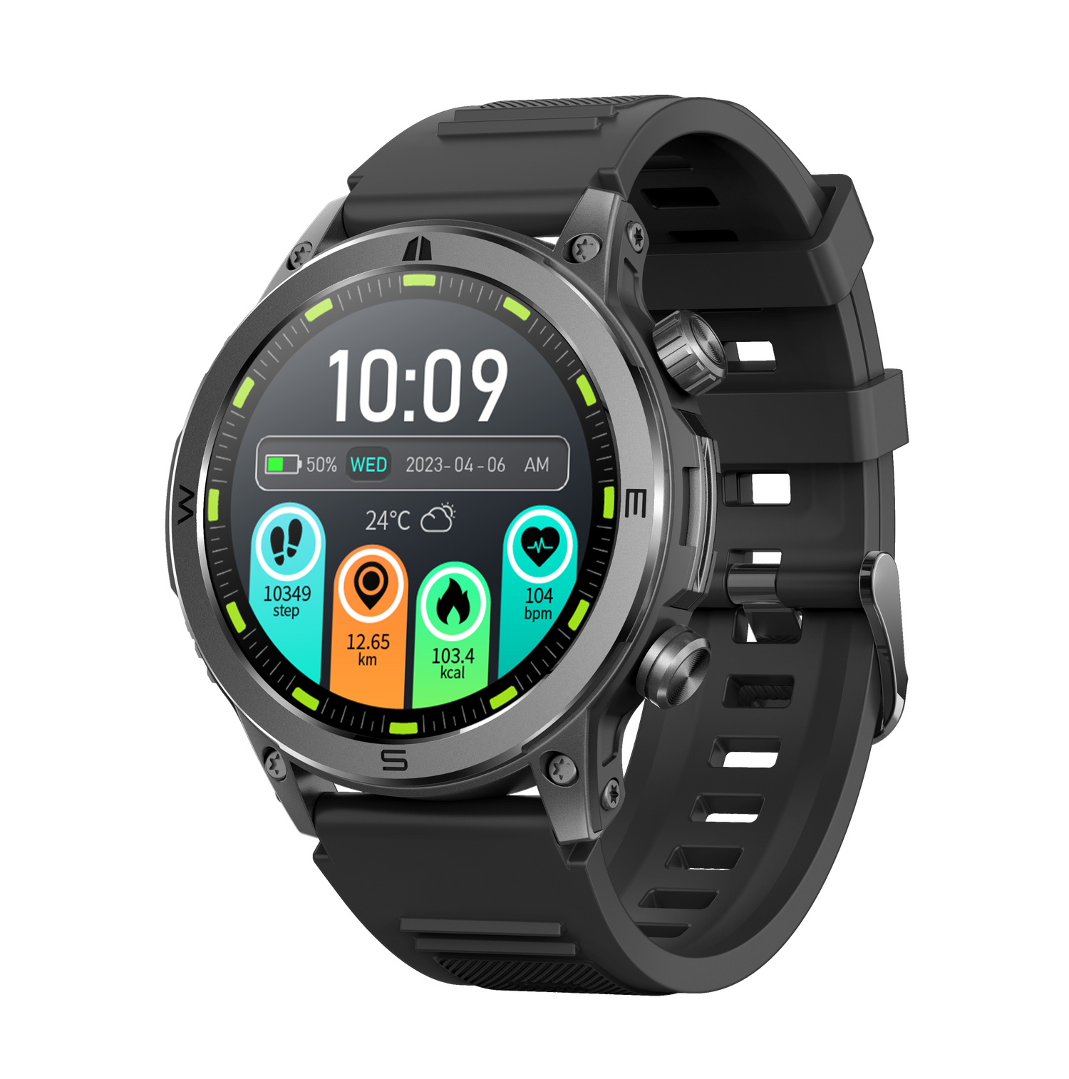 Neueste Strong Health Smartwatch mit 38% mehr Datenaccuracy