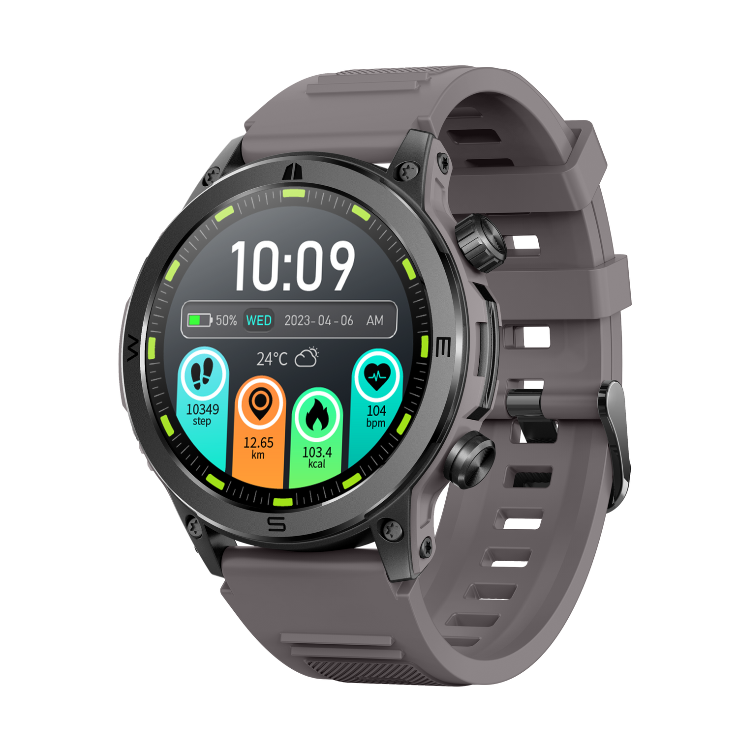 Neueste Strong Health Smartwatch mit 38% mehr Datenaccuracy