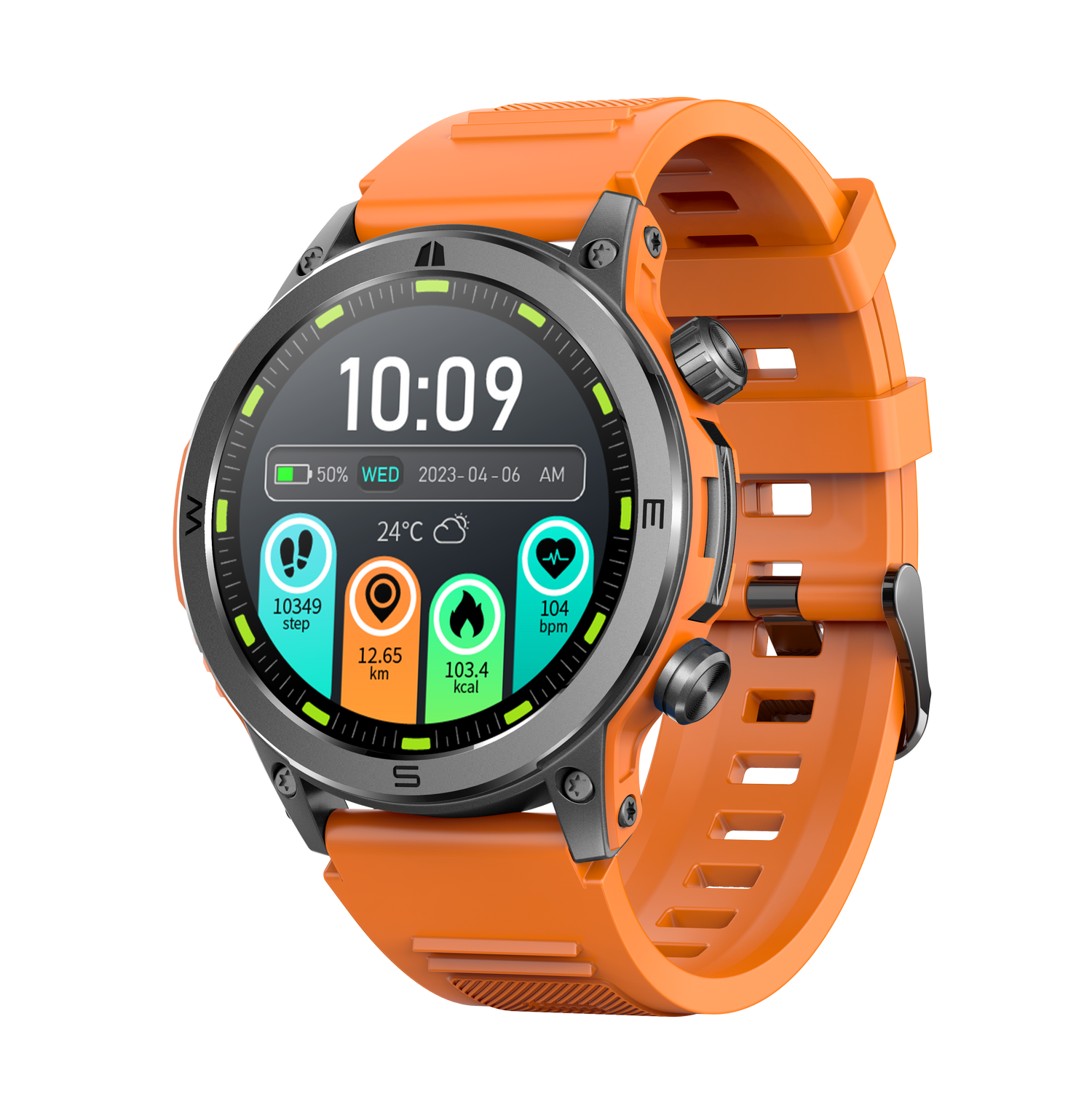Neueste Strong Health Smartwatch mit 38% mehr Datenaccuracy