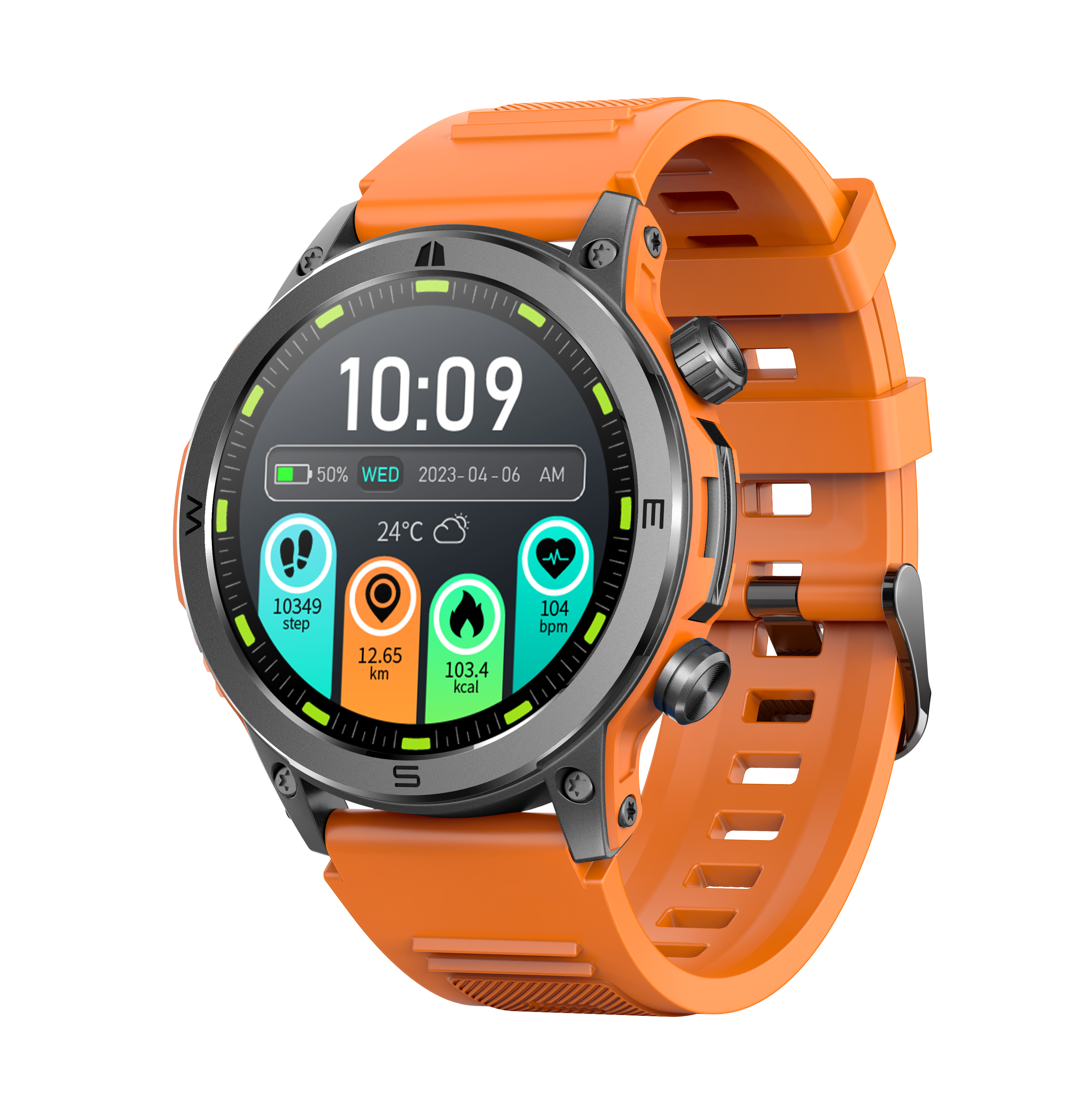 Neueste Strong Health Smartwatch mit 38% mehr Datenaccuracy