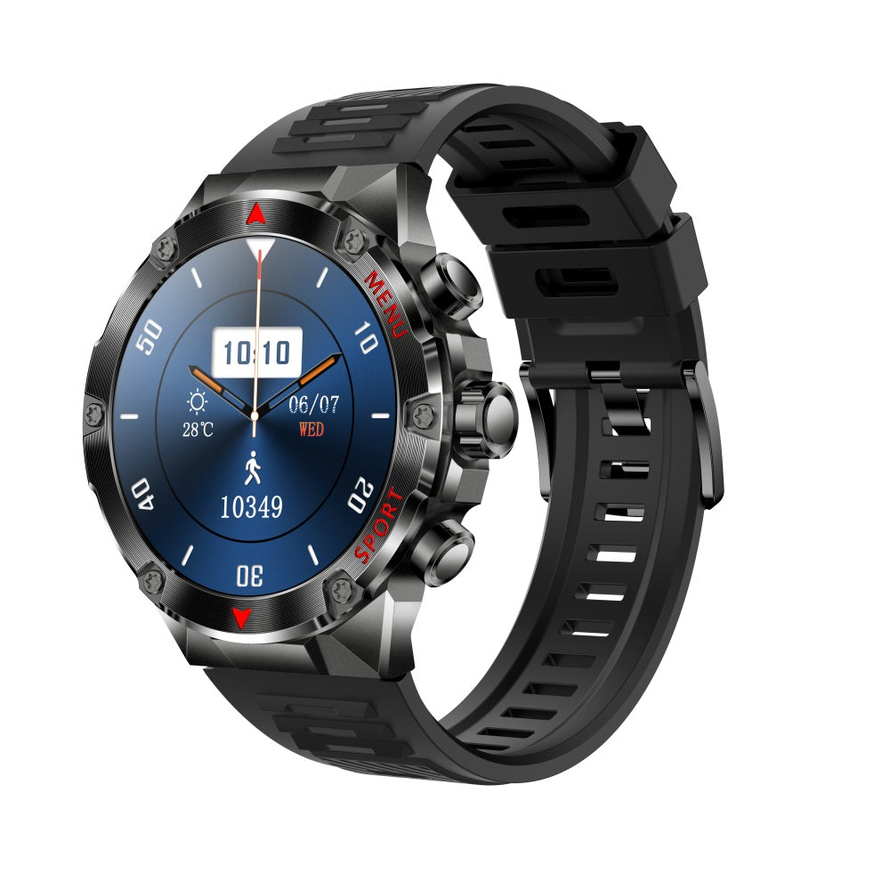 Zelara HIGH-END AMOLED Bildschirm Blutsauerstoff Blutdruck Schlafüberwachung 150+ SPORTMODI SMARTWATCH