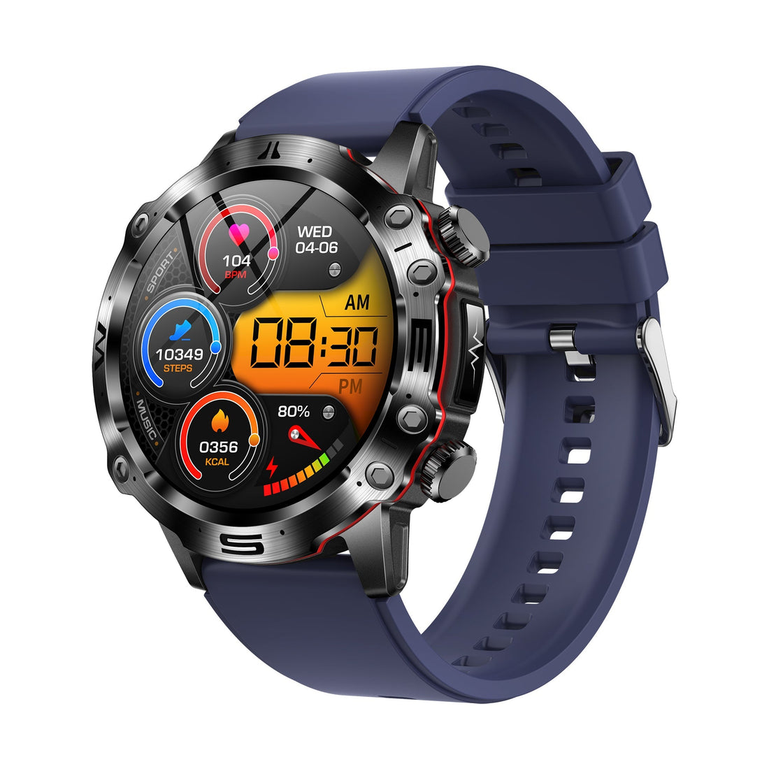 Outdoor ECG Blut Sauerstoff Druck Blut Zusammensetzung Analyse Sportliche Smart Watch