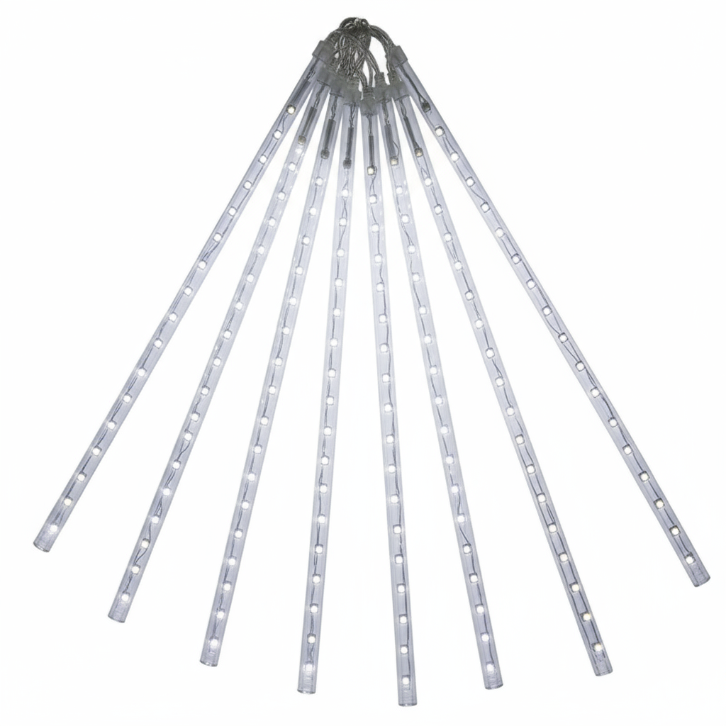 Meteorregen LED Lichterkette | Weihnachtsbeleuchtung Außen