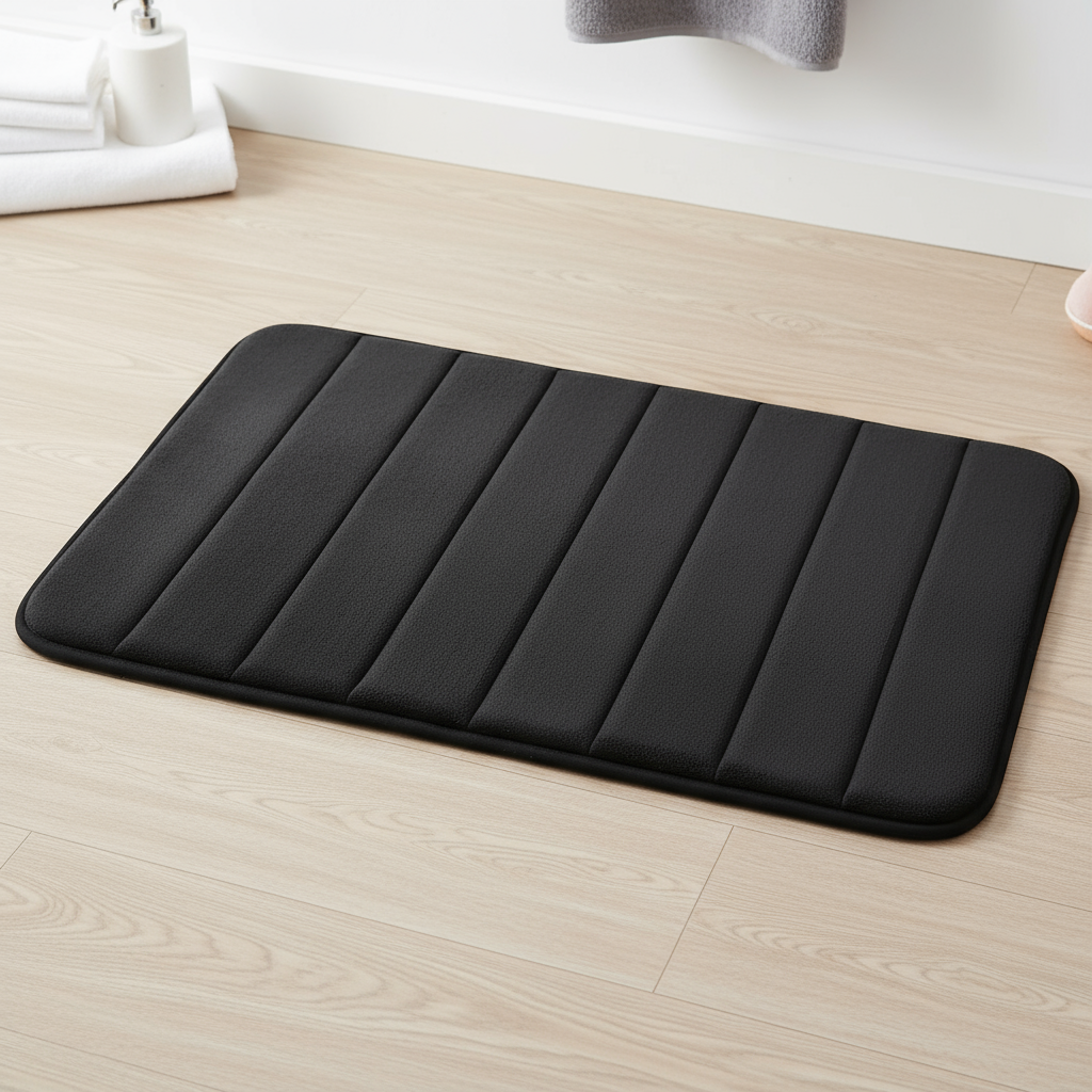 Livia | Antirutsch-Badematte für Badezimmer Komfort