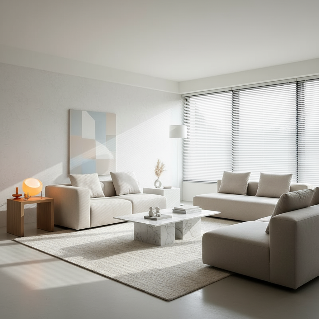 OrbitSphere Tischleuchte – Bauhaus-Design mit milchigem Glasschirm &amp; Edelstahlsockel