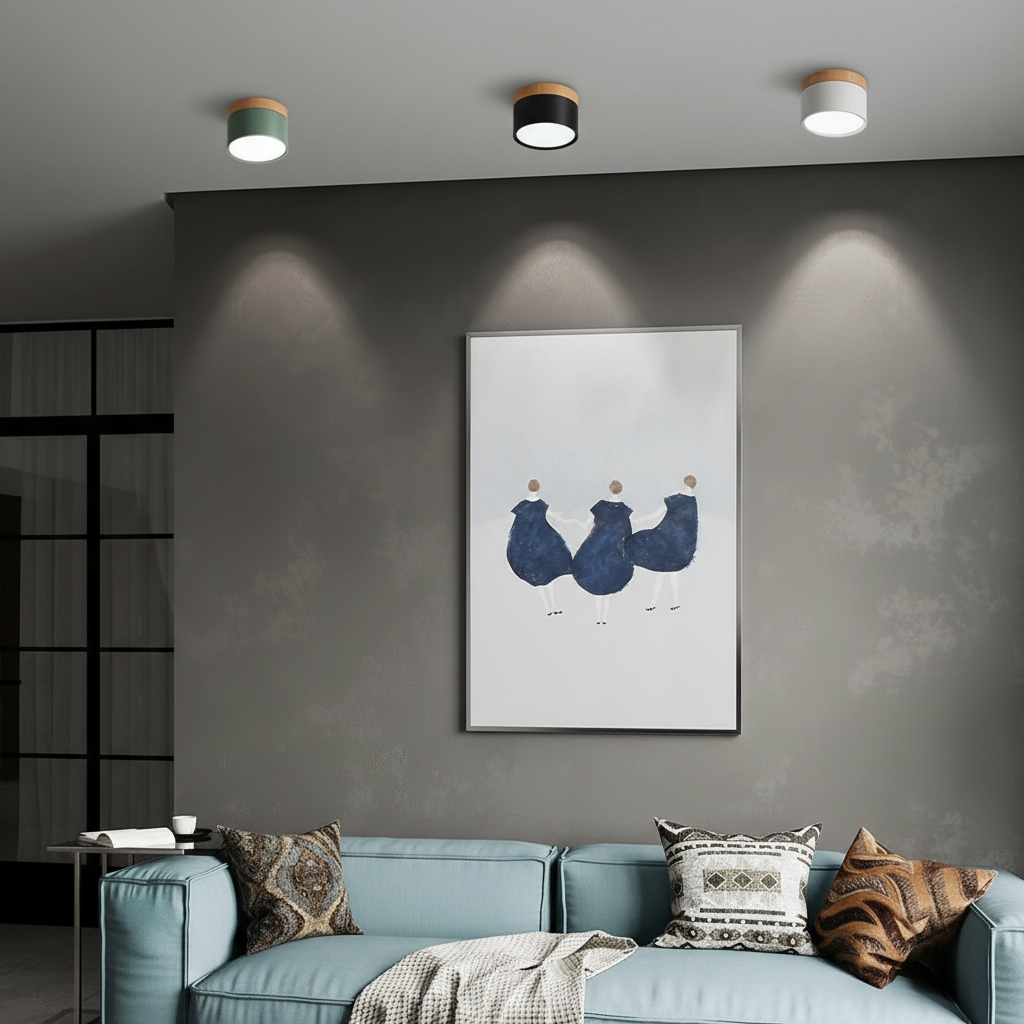 Moderne LED Deckenstrahler Weiß | Flexibler Deckenspot