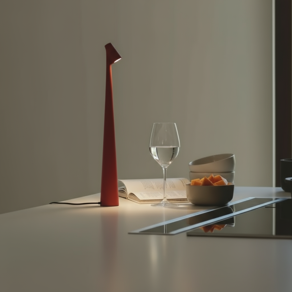 Kabellose LED-Nachtlampe – Wiederaufladbar &amp; Modern | Perfekt für gemütliche Räume