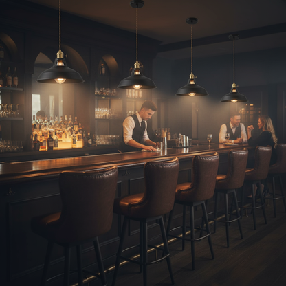 Retro Hängelampe | Vintage Pendelleuchte für Esstisch