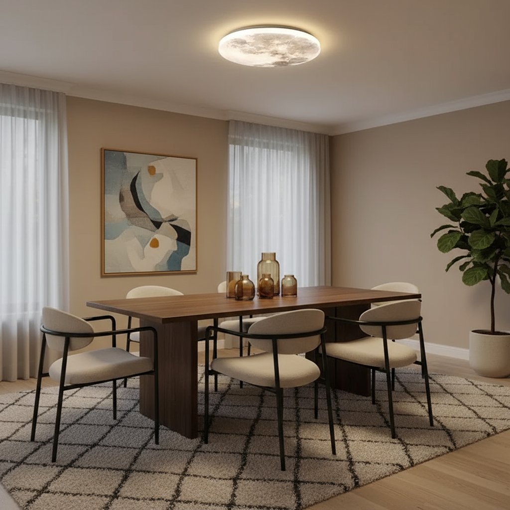 Mondlicht | Dimmbares Deckenlicht für Wohnräume