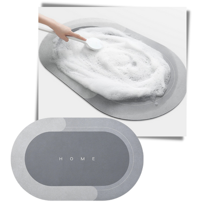 Super saugfähige rutschfeste Bodenmatte – Öl- und wasserabweisende Antirutschmatte für Küche &amp; Bad