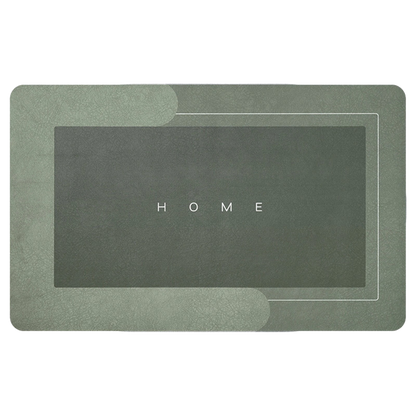 Super saugfähige rutschfeste Bodenmatte – Öl- und wasserabweisende Antirutschmatte für Küche &amp; Bad