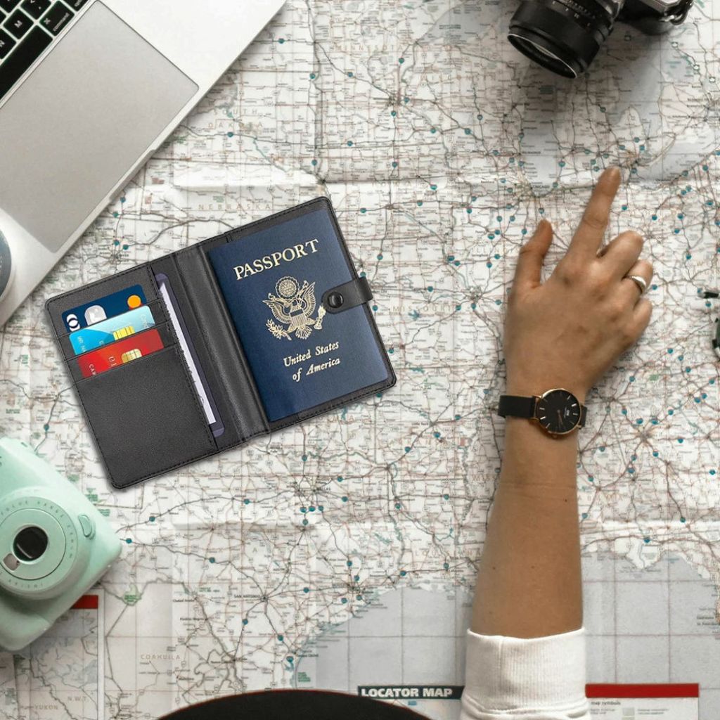 AirTag Reisepass Geldbörse