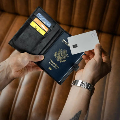 AirTag Reisepass Geldbörse