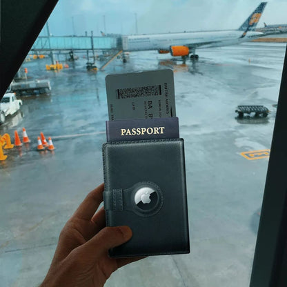 AirTag Reisepass Geldbörse